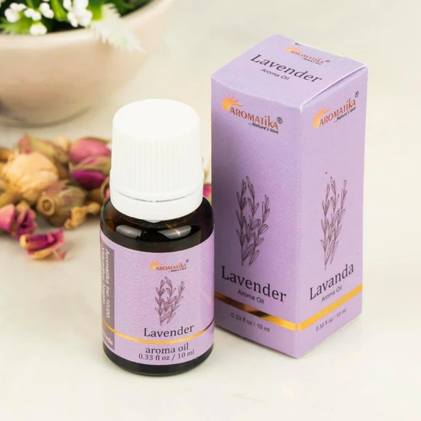 Aromatika Lavender Lavanta aromatik yağ difüzör ve buhurdanlık kokusu 10 ml