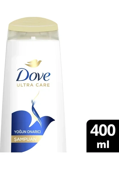 Dove Ultra Care Saç Bakım Şampuanı Yoğun Onarıcı Yıpranmış Saçlar İçin 400 ml ürün görseli 1