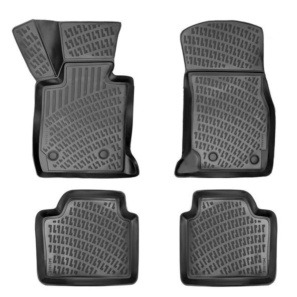 Rizline Bmw 3 Serisi F30   2011-2019  3D Havuzlu Paspas Siyah ürün görseli