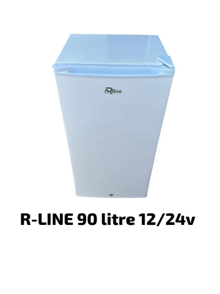 R-LİNE 90 Lt Karavan Tekne Buzdolabı Kompresörlü 12/24v Beyaz - 3