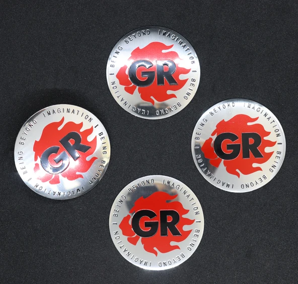 Jant Göbek Arma İthal Metal Sticker GR Dizayn - Resim 5