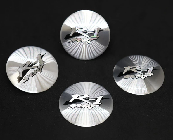 Jant Göbek Arma İthal Metal Sticker R-1 Sport Dizayn ürün görseli