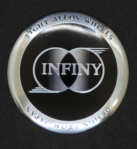 Jant Göbek Arma İthal Metal Sticker Infiny Dizayn - Resim 4