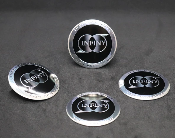 Jant Göbek Arma İthal Metal Sticker Infiny Dizayn ürün görseli