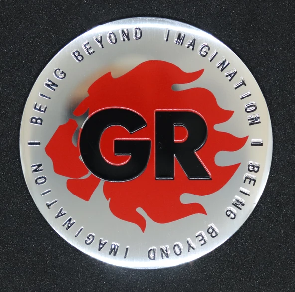 Jant Göbek Arma İthal Metal Sticker GR Dizayn - Resim 4