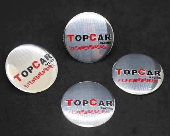 Jant Göbek Arma İthal Metal Sticker TOPCAR Racing Dizayn ürün görseli
