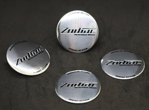 Jant Göbek Arma İthal Metal Sticker Zodiac Dizayn ürün görseli