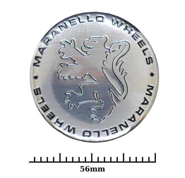 Jant Göbek Arma İthal Metal Sticker Maranello Dizayn - Resim 2