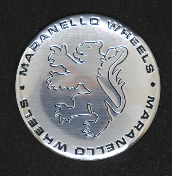 Jant Göbek Arma İthal Metal Sticker Maranello Dizayn - Resim 4