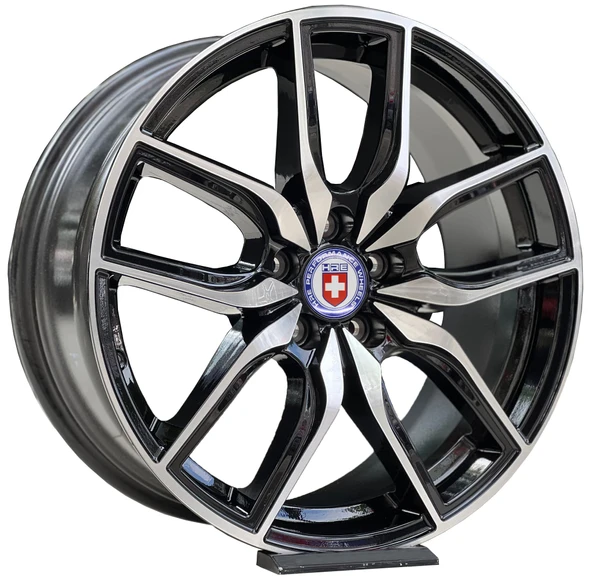 Jant Göbek Arma İthal Metal Sticker HRE Dizayn - Resim 3