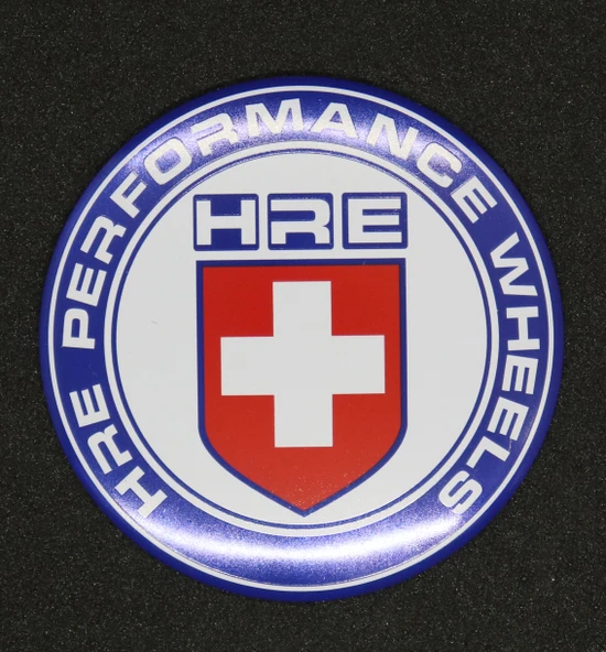 Jant Göbek Arma İthal Metal Sticker HRE Dizayn - Resim 4