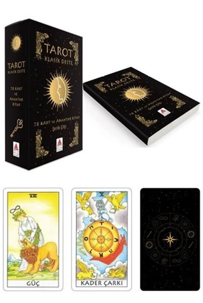 Tarot Klasik Deste, 78 Kart ve Anahtar Kitap ürün görseli