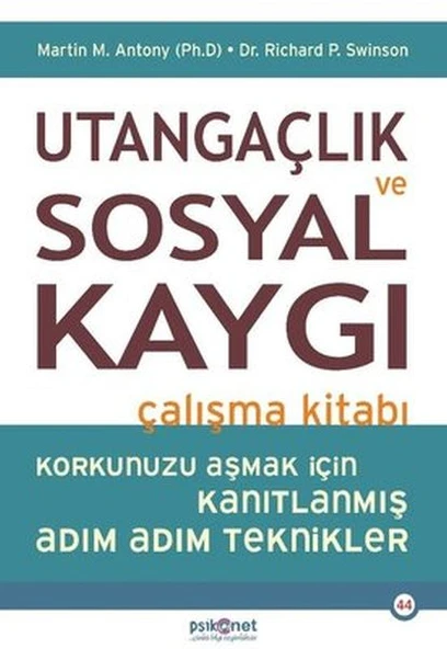 Utangaçlık ve Sosyal Kaygı Çalışma Kitabı ürün görseli