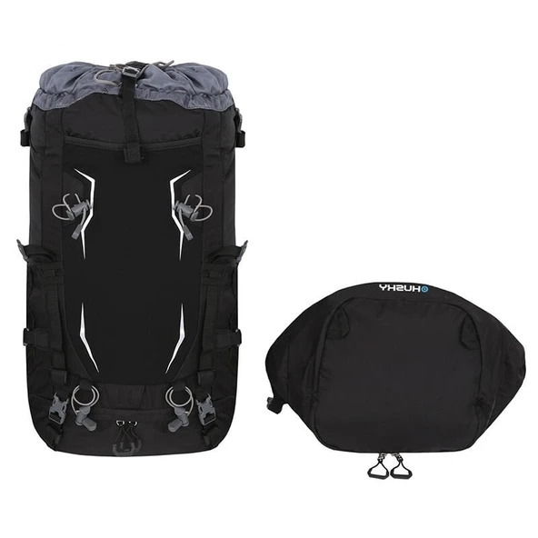 HUSKY RONY 50 LT SIRT CANTA (BLACK) - Resim 3