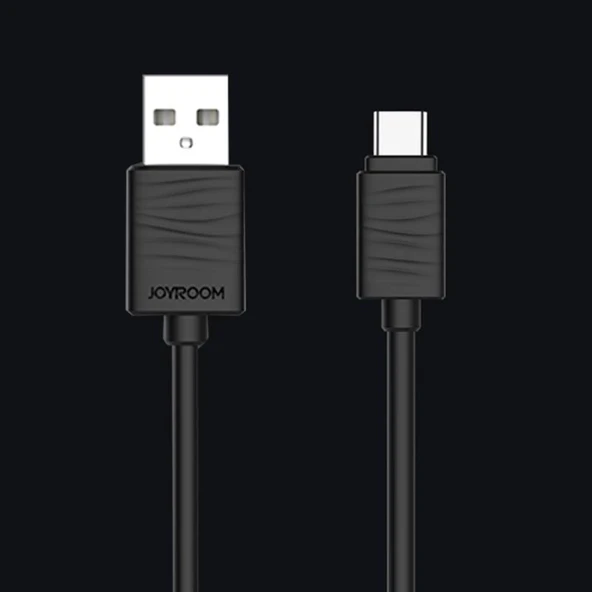 Joyroom JR-S118 Type-C USB Hızlı Şarj ve Data Kablosu 1m Siyah ürün görseli