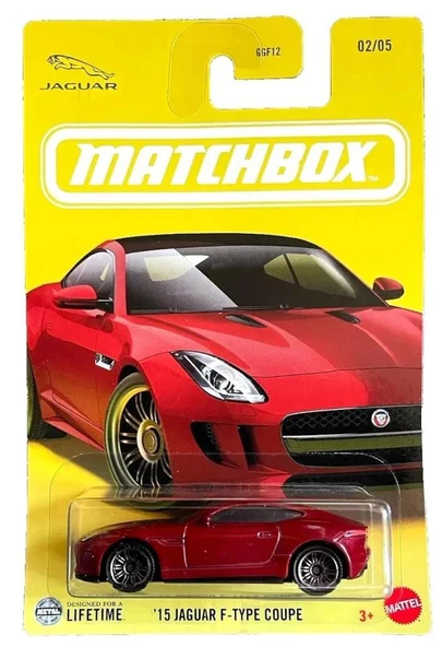 Matchbox Temalı Arabalar - 15 JAGUAR F-TYPE COUPE JCG52