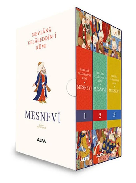 Mesnevi 1-2-3 (Kutulu Set) ürün görseli