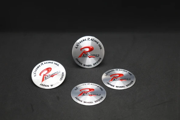 Jant Göbek Arma İthal Metal Sticker Extreme Racing Dizayn ürün görseli