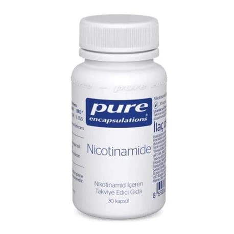 Pure Encapsulations Nicotinamide 30 Kapsül ürün görseli