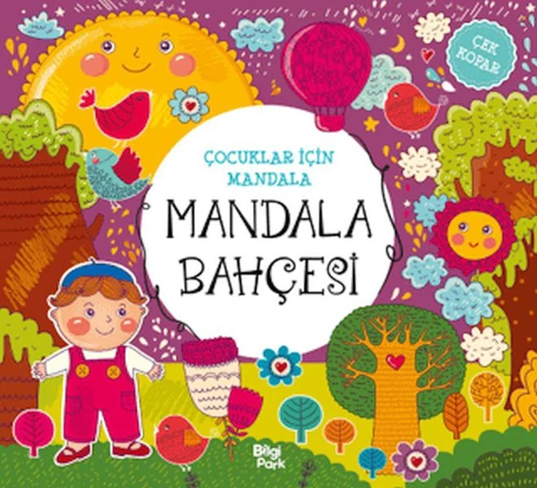 Çocuklar İçin Mandala - Mandala Bahçesi ürün görseli