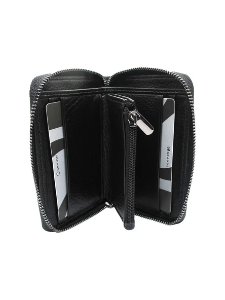 Grande Siyah Hakiki Deri Erkek Cüzdan 740 - Resim 4