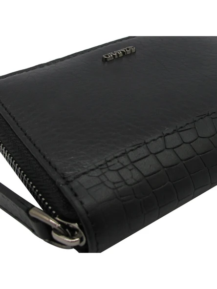 Grande Siyah Hakiki Deri Erkek Cüzdan 740 - Resim 3