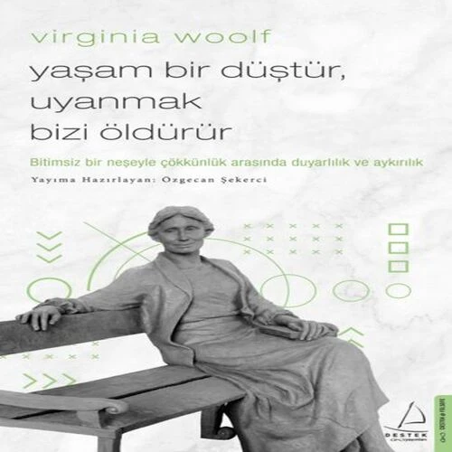 Virginia Woolf - Yaşam Bir Düştür, Uyanmak Bizi Öldürür ürün görseli