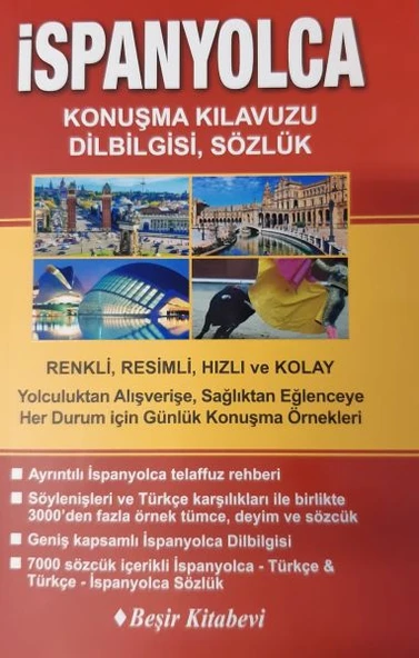 İspanyolca Konuşma Kılavuzu Dil Bilgisi Sözlük ürün görseli
