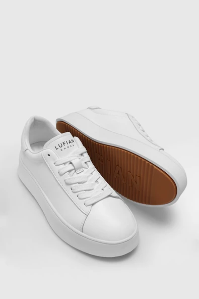 Lufian Adel Kadın Sneaker Ayakkabı Beyaz - 2