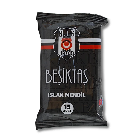 Beşiktaş Islak Cep Mendili 15 Yaprak (609024) 10 Adet - 3