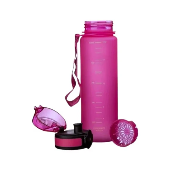 Vagon Life Uzspace 650 ml Tritan Matara 3037  Fuşya