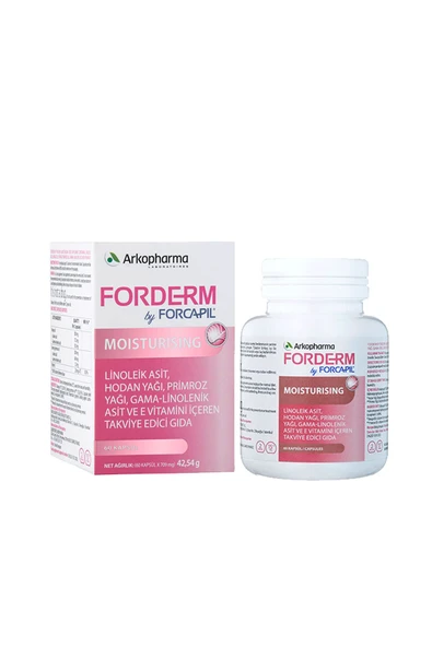 Arkopharma Forderm by Forcapil® Moisturising Takviye Edici Gıda 60 Tablet 3578830143091 - 3