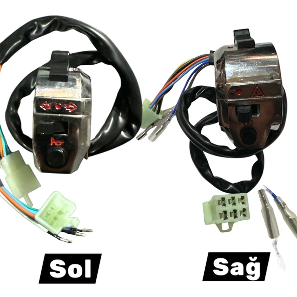 CG/Çita Sağ & Sol Kumanda Blokları – Soketli
