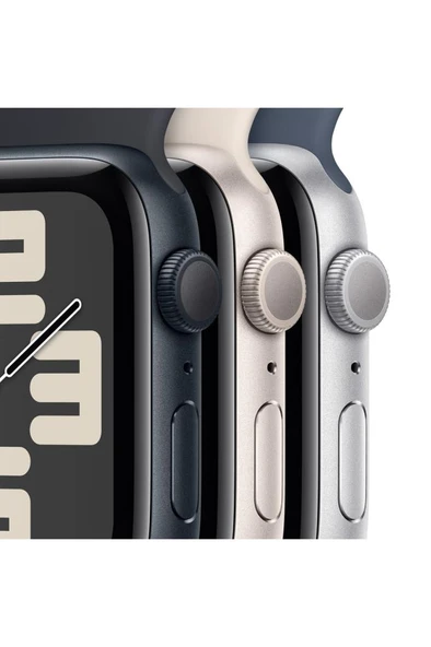 Watch SE GPS 44mm Gümüş Alüminyum Kasa ve Fırtına Mavisi Spor Kordon - M/L - 3