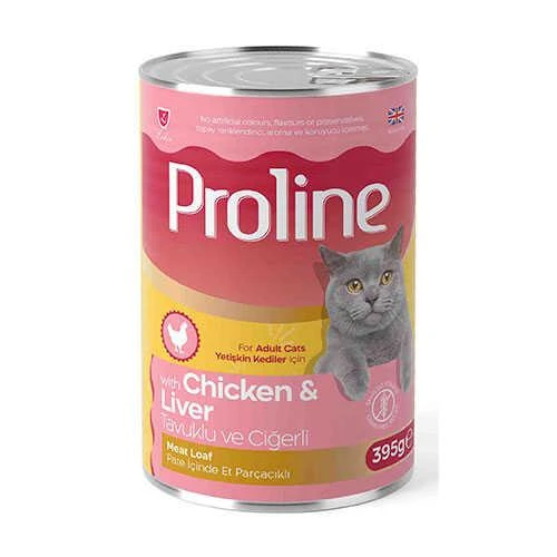 Proline Tavuklu ve Ciğerli Pate Yetişkin Kedi Konservesi 395 Gr ürün görseli 1
