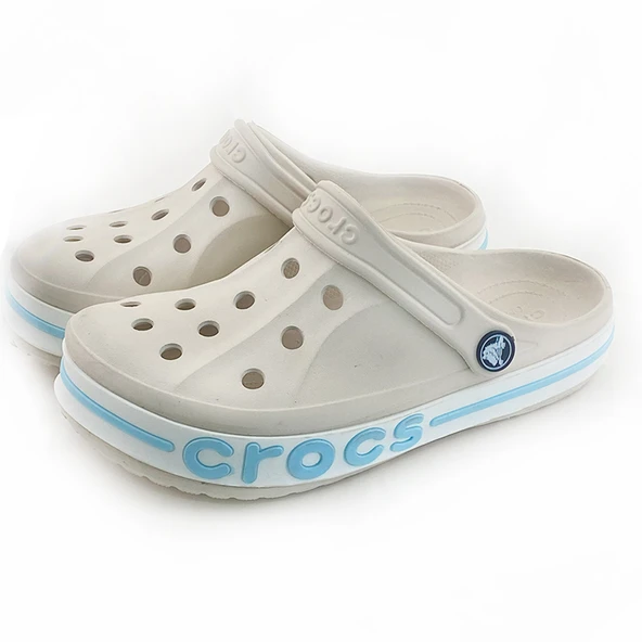 CROCS BAYABAND KADIN TERLİK BEJ TURKUAZ - 3