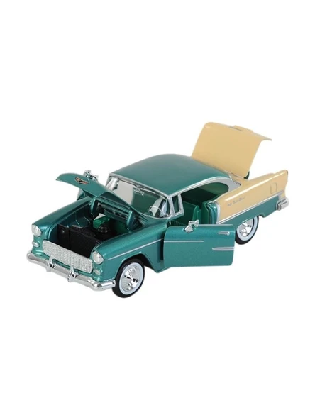 Metal 1955 Chevy Bel Air Yeşil 1:24 Ölçek - 2