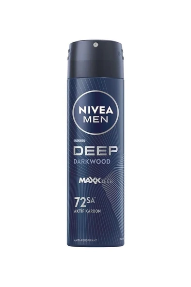 Nivea Men Deep Dimension Aktif Karbon 150 ml Erkek Deodorant