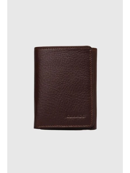 Grande Kahve Hakiki Deri Mıknatıslı Erkek Cüzdan 1414 ürün görseli