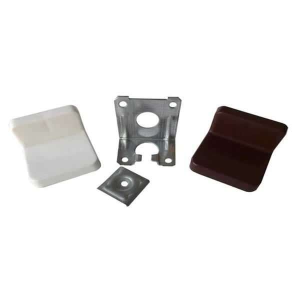 Beyaz Dolap Askı Elemanı L Tipi ürün görseli