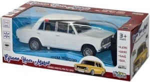 Efsane Hacı Murat Büyük Boy Şarjlı Pilli ( Beyaz ) Nostaljik Kumandalı