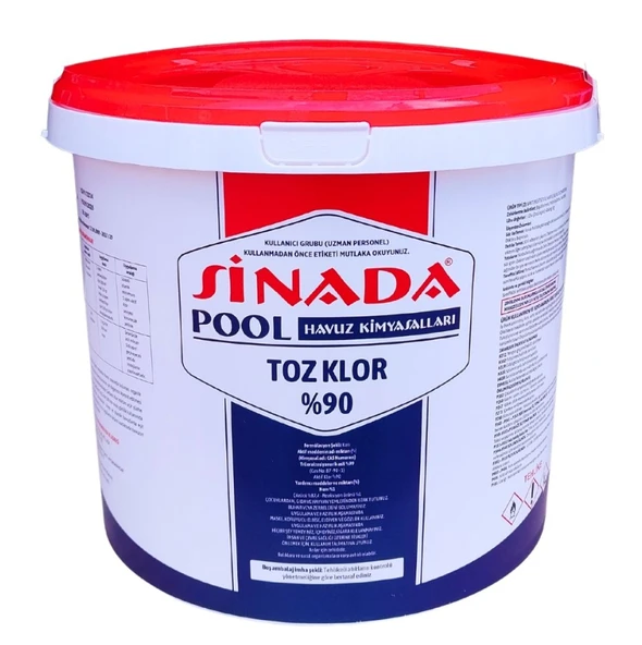 Sinada %90 Granül Toz Klor 10 kg- Granular Chlorine - ToptancıyızBiz ürün görseli 1