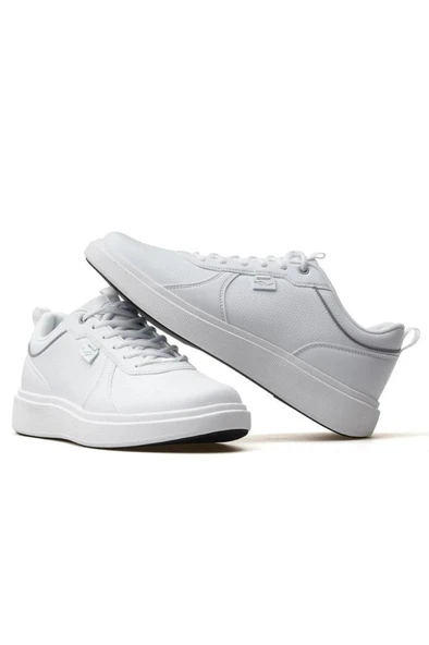 LESCON MARINE BEYAZ COMFORT CASUAL ANATOMİK SPOR AYAKKABISI - Resim 8
