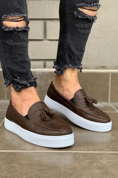 Günlük Spor Klasik Ayakkabı Kahverengi ürün görseli