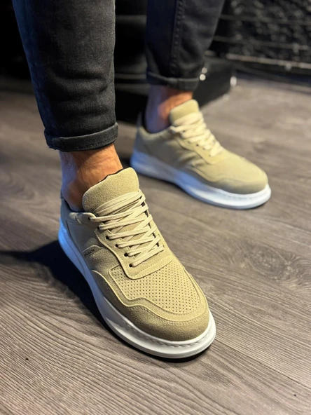 Günlük Ayakkabı Vizon Süet - Resim 2