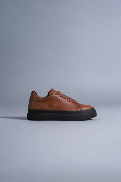 Günlük Ayakkabı Taba (Siyah Taban) - Resim 2