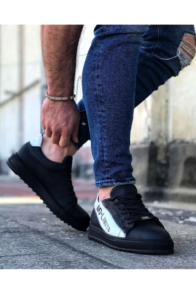 Kömür Beyaz No Limit Erkek Casual Ayakkabı - Resim 2