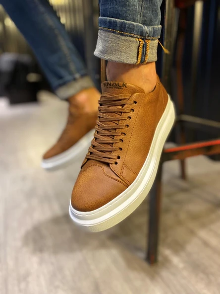 Günlük Ayakkabı Taba - Resim 4