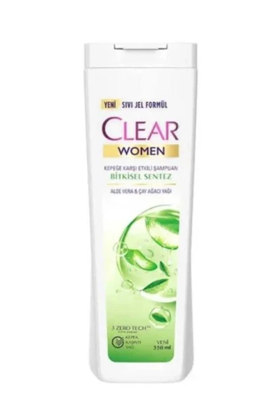 Clear Women Aloe Vera &çay Ağacı Yağı Şampuan 350ml - 1