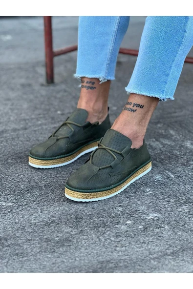 Haki Erkek Casual Ayakkabı ürün görseli